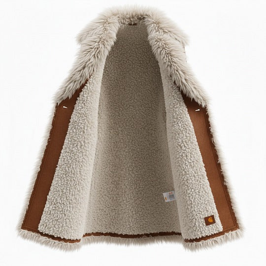 ๐ฅ๐๐น๐ฒ๐ฎ๐ฟ๐ฎ๐ป๐ฐ๐ฒ ๐ฆ๐ฎ๐น๐ฒ๐Luxurious Faux Fur Trimmed Long Coat for Winter Elegance