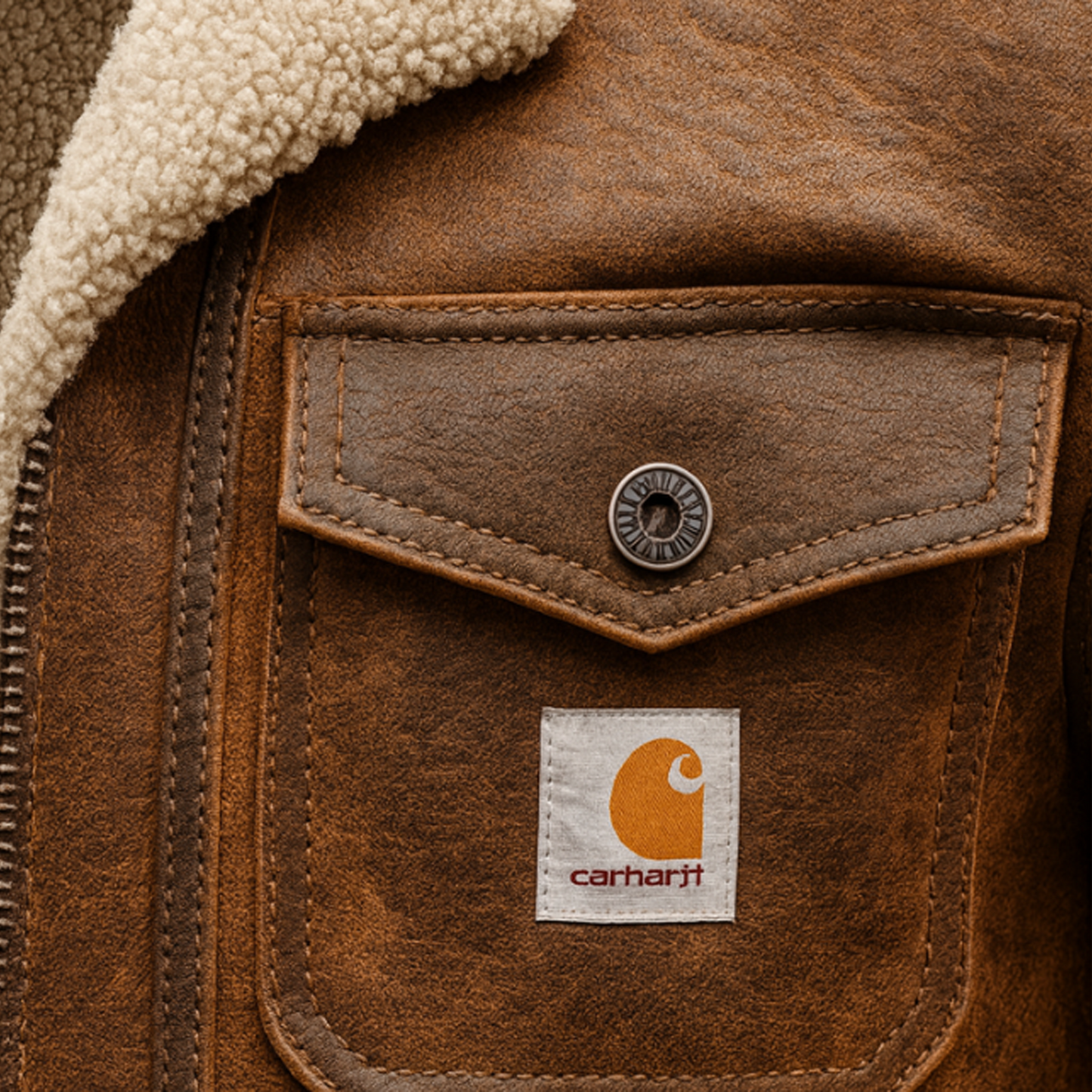 ๐ฅ๐๐น๐ฒ๐ฎ๐ฟ๐ฎ๐ป๐ฐ๐ฒ ๐ฆ๐ฎ๐น๐ฒ๐Men's Vintage Brown Suede Leather Sherpa Lining Jacket