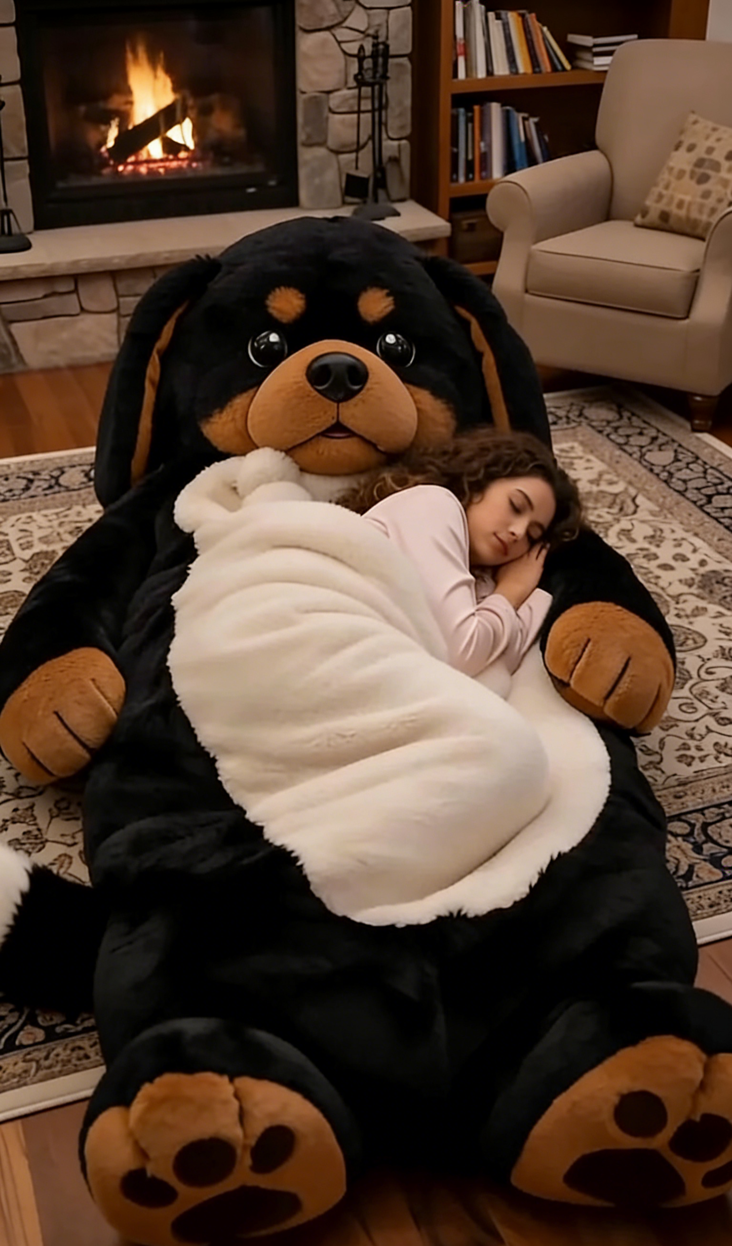 🔥Hot Sale 49% off🌟 Fluffy sleeping bag– Soft, Warm & Purrfectly Cozy😴💤