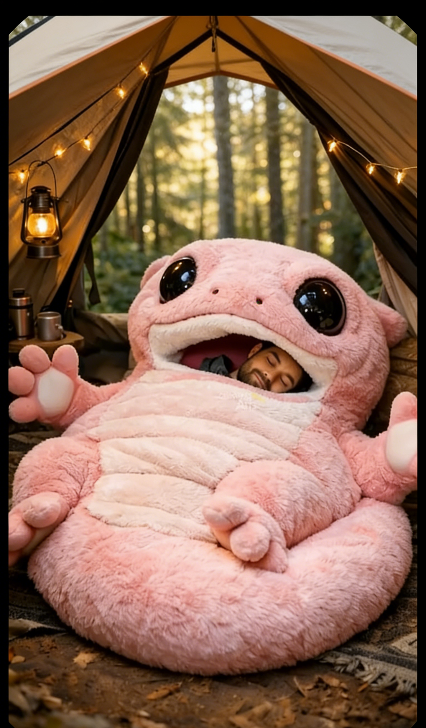 ๐ Fall into Comfortโ49% LESS! ๐ The Fluffiest Sleeping Bag for Chilly Nights & Warm Dreams! ๐๐