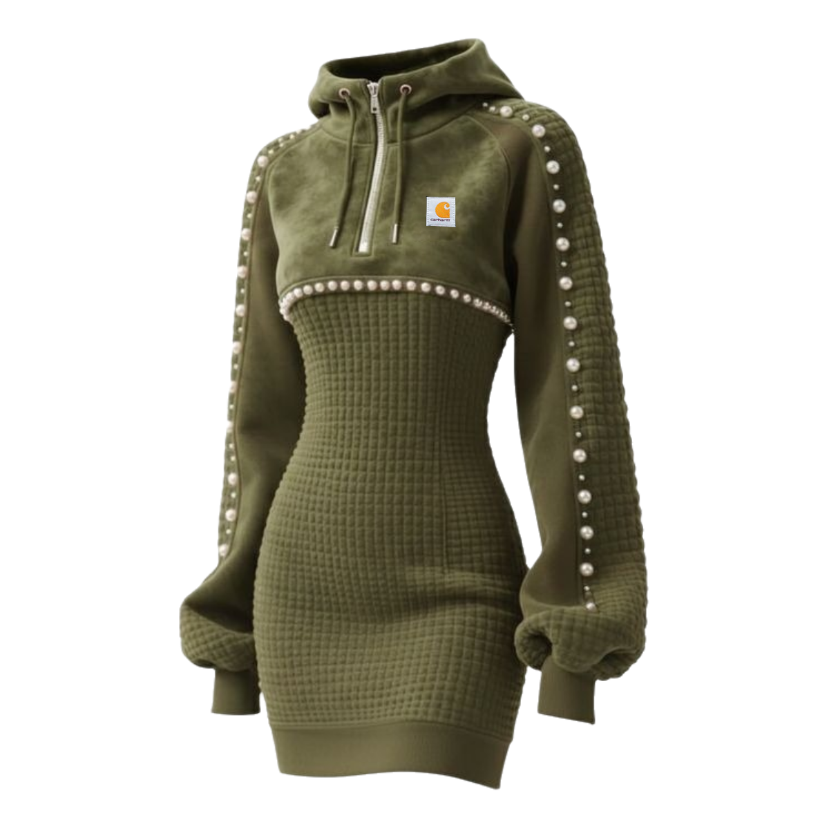 ๐ฅ๐๐น๐ฒ๐ฎ๐ฟ๐ฎ๐ป๐ฐ๐ฒ ๐ฆ๐ฎ๐น๐ฒ๐Women's Hooded Pearl Detail Sweatshirt Dress