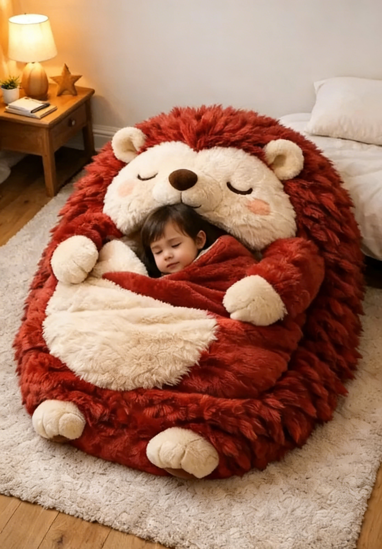 🔥Hot Sale 49% off🌟 Fluffy sleeping bag– Soft, Warm & Purrfectly Cozy😴💤