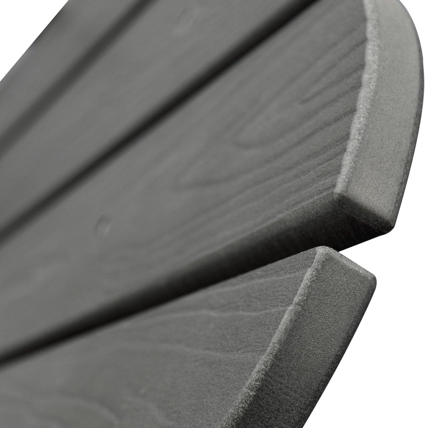 Ovios  Rocking Adirondack Chair 2-Piece Waterproof Plastic Frame