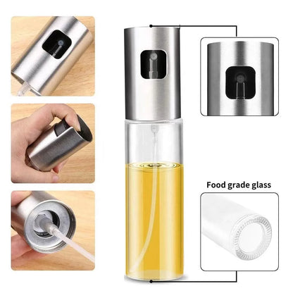 Oil Sprayer Bottle Pump Oil Pot Leak-Proof