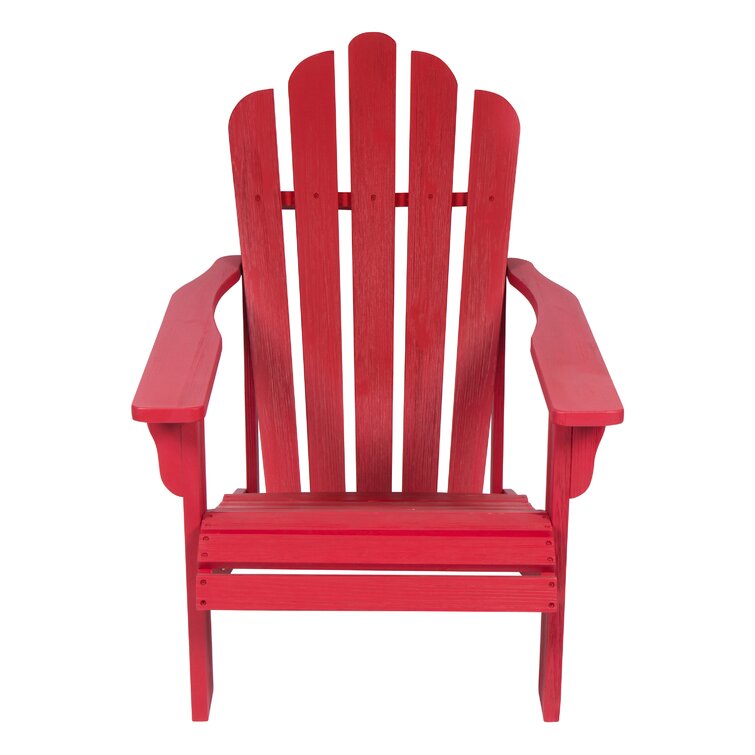 Brently Solid Wood Adirondack Chair
