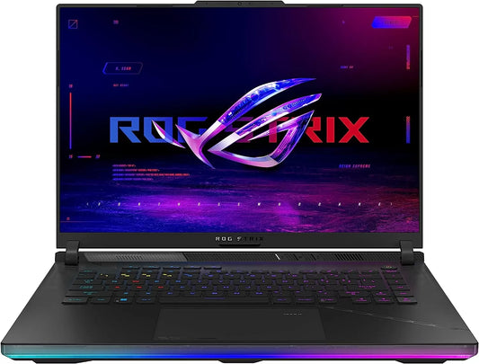 ASUS ROG Strix Scar 16 (2023) Gaming Laptop, 16” Nebula HDR QHD 240Hz/3ms, 1100 nits, Mini LED, GeForce RTX 4090, Intel Core i9-13980HX, 32GB DDR5, 2TB PCIe, Wi-Fi 6E, Windows 11 Pro,Off Black