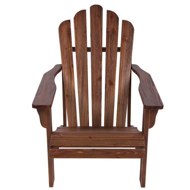 Brently Solid Wood Adirondack Chair