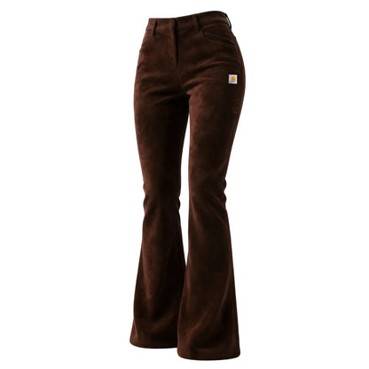 🔥𝗖𝗹𝗲𝗮𝗿𝗮𝗻𝗰𝗲 𝗦𝗮𝗹𝗲🌟Retro Western Style Women's Suede Flared Wide-Leg Pants