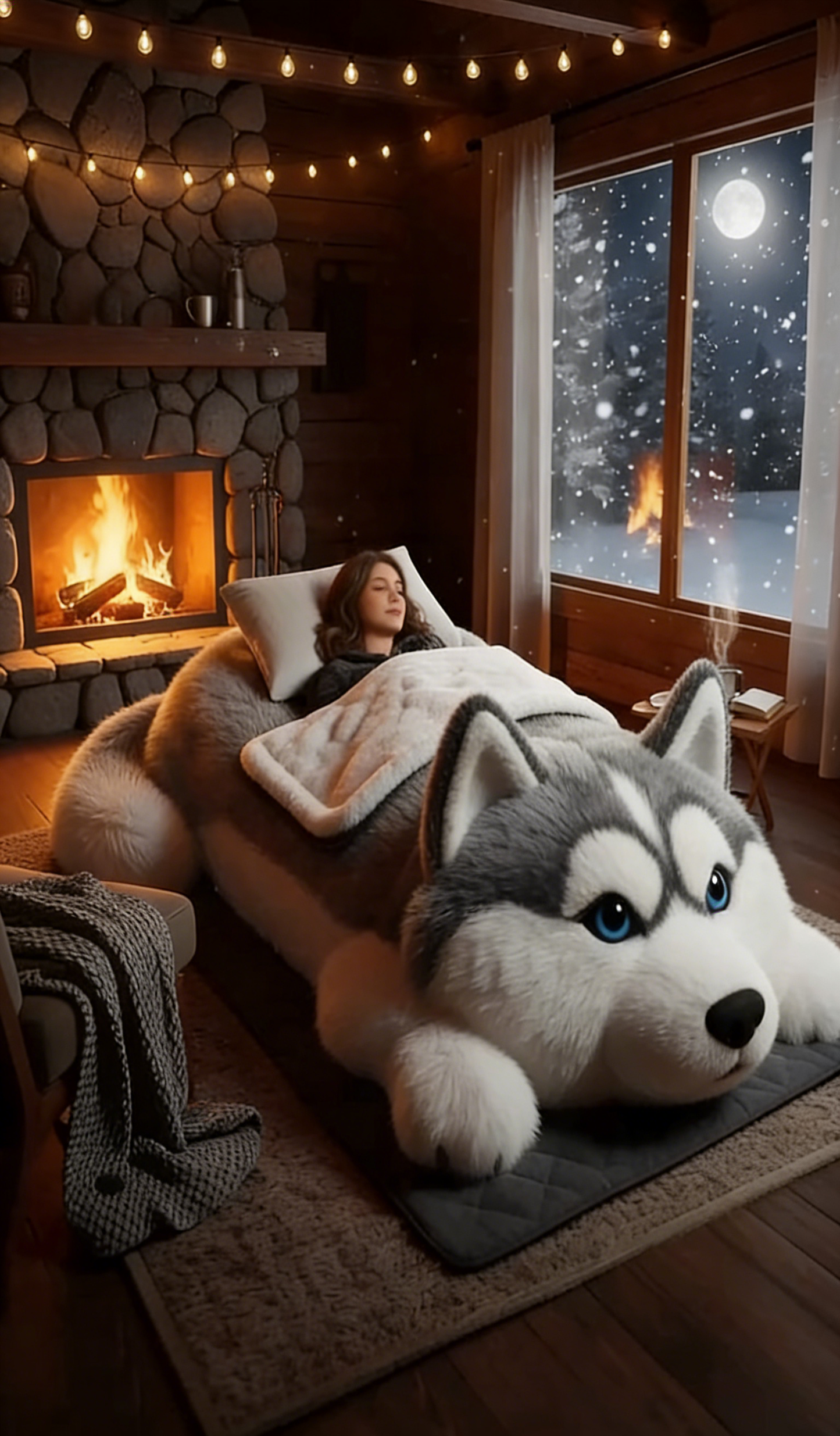 🔥HOT DEAL: 49% OFF!🔥 Wrap Yourself in Warmth with Our Dreamy Fluffy Sleeping Bag! ❄️➡️🌞