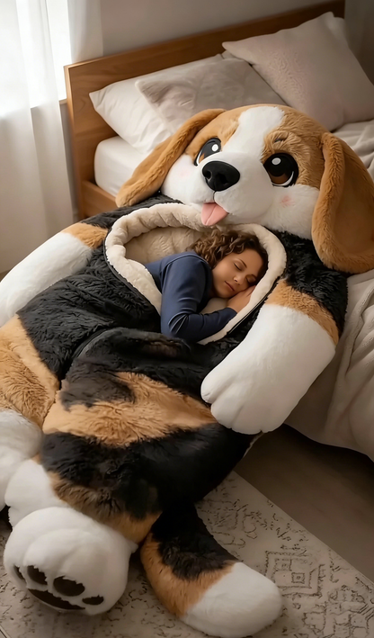 🔥Hot Sale 49% off🌟 Fluffy sleeping bag– Soft, Warm & Purrfectly Cozy😴💤