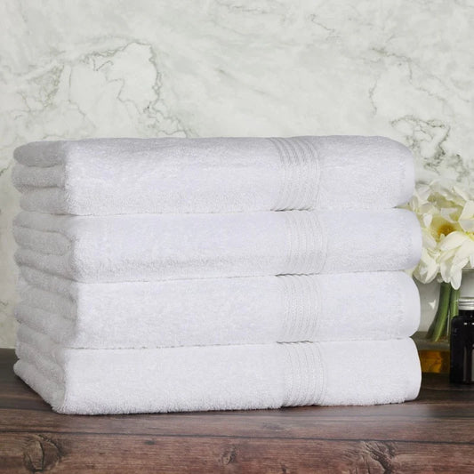 Blue Nile Mills Ibiza Egyptian Cotton Bath Towel, Set of 4