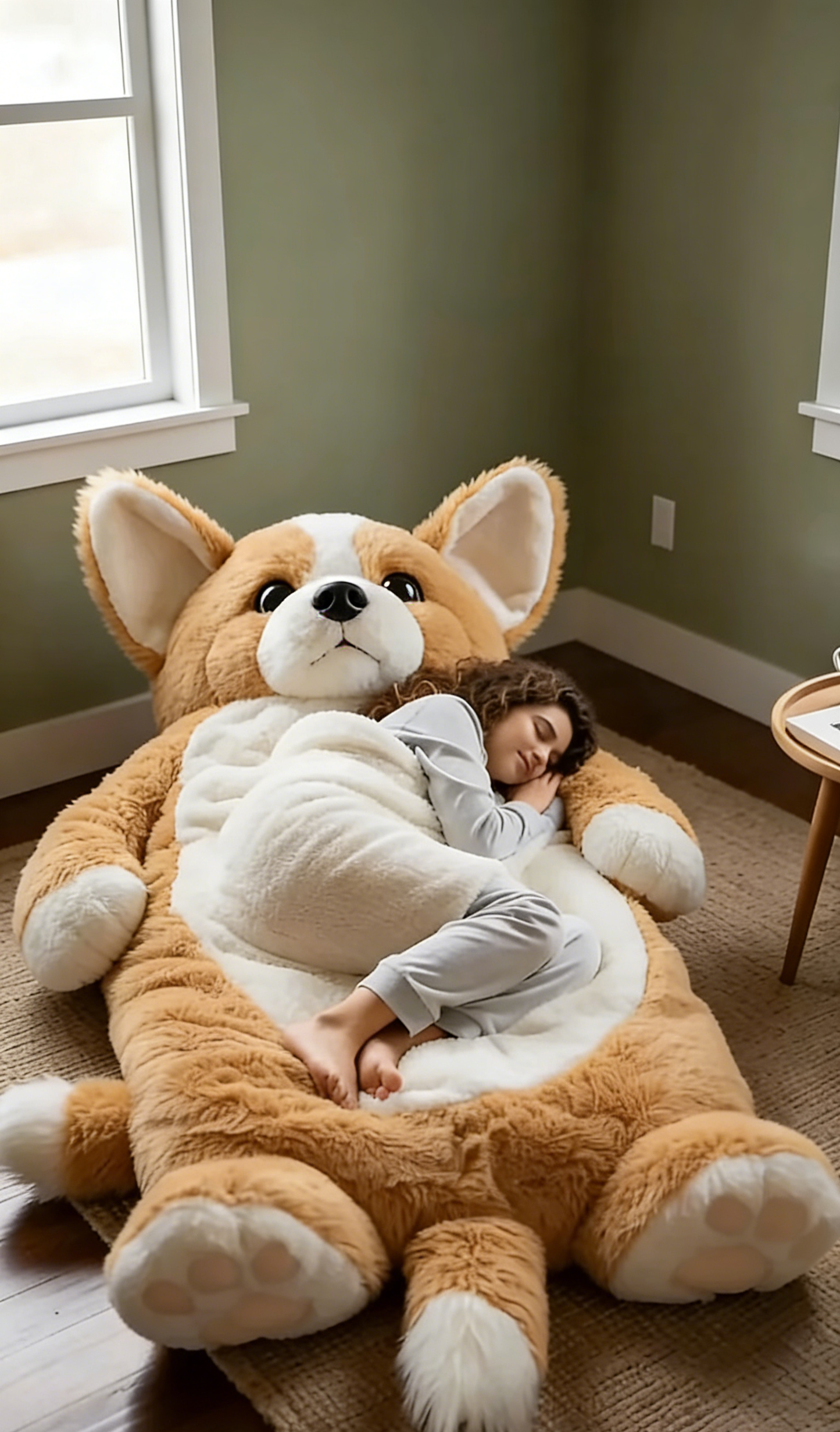 🔥Hot Sale 49% off🌟 Fluffy sleeping bag– Soft, Warm & Purrfectly Cozy😴💤