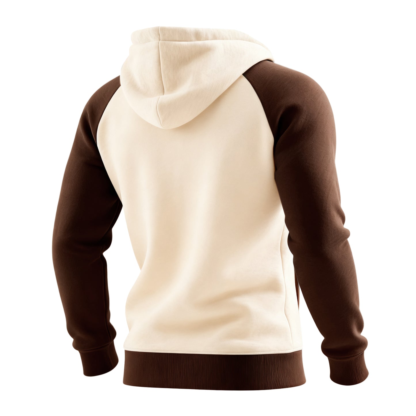 🔥𝗖𝗹𝗲𝗮𝗿𝗮𝗻𝗰𝗲 𝗦𝗮𝗹𝗲🌟Retro Western Style Women's Raglan Sleeve Contrast Color Stitching 1 Hooded Sweatshirt