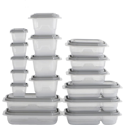 BPA-Free Plastic Food Storage Containers with Lids