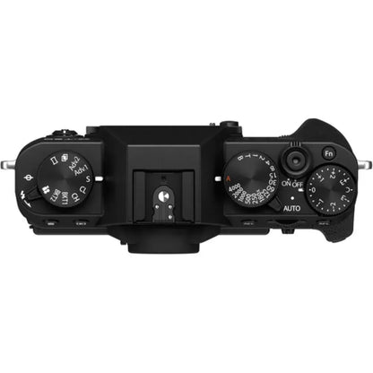 FUJIFILM X-T30 II Mirrorless Digital Camera | Body Only, Black + Cleaning Kit + Memory Card and Case + Screen Protectors + Camera Case + Memory Card Reader + Lens Cap Keeper + Spare Battery and Charger+ Corel Photo Bundle+ Flash w/ Bracket Bundle