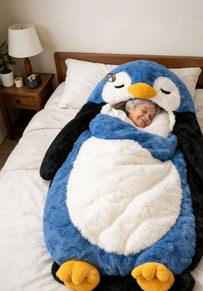 💤Sleep Like a Star—49% OFF!💤 This Fluffy Sleeping Bag is Your Ticket to Cloud-Nine Comfort! 🌟🛌