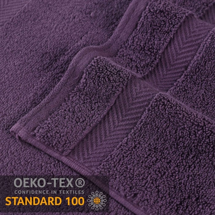 Superior Soft and Absorbent Zero Twist Cotton 6-piece Towel Set