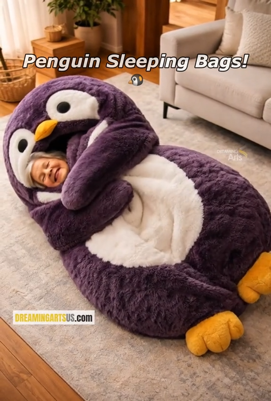 🔥Hot Sale 49% off🌟 Fluffy sleeping bag– Soft, Warm & Purrfectly Cozy😴💤