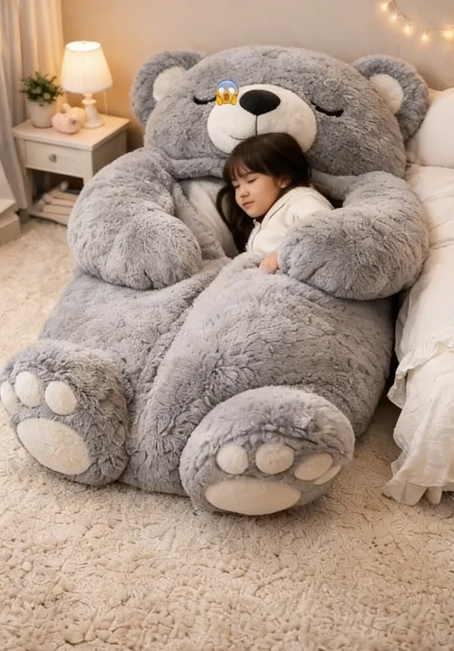 🏕️ Get Our Fluffy Sleeping Bag for Cozy Nights Under the Stars! ✨🌙