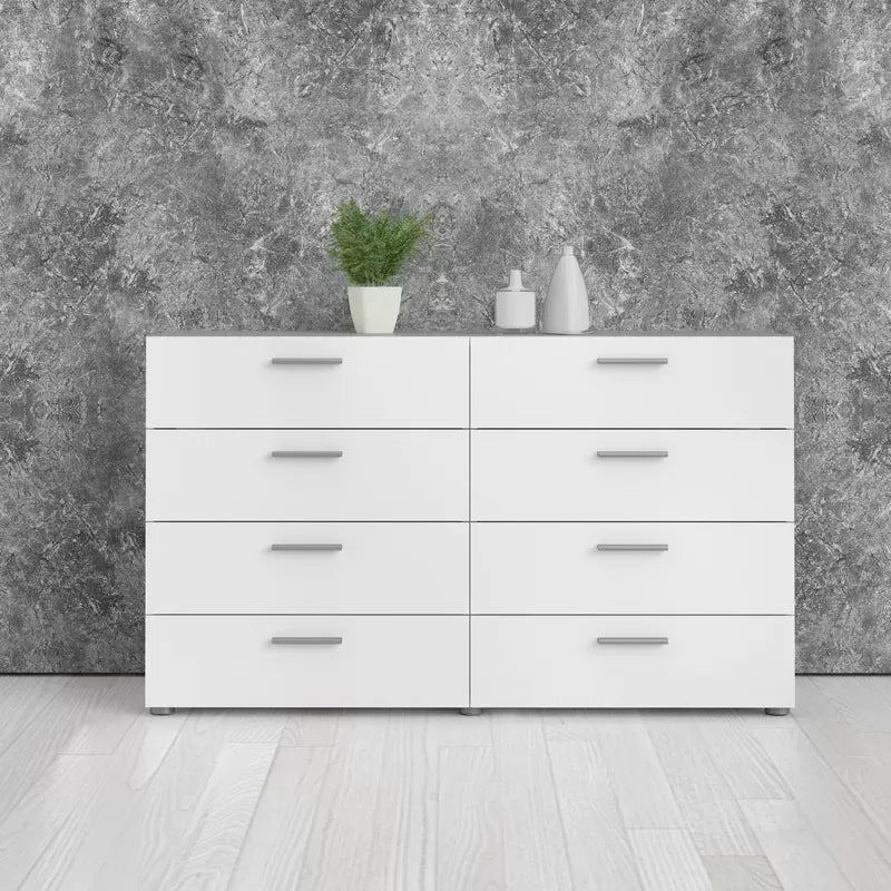 Farnhill 8 Drawer 55.12'' W Double Dresser