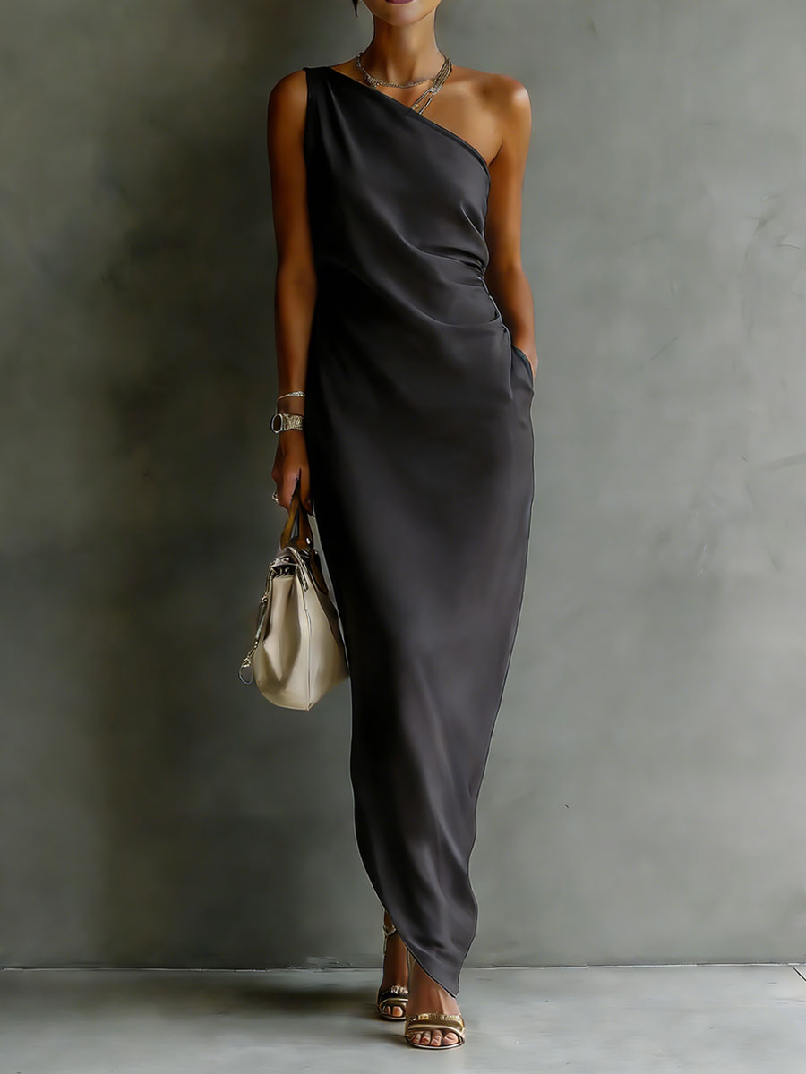 🔥Summer Arrivals🌟Women's Casual Off-the-shoulder Dress