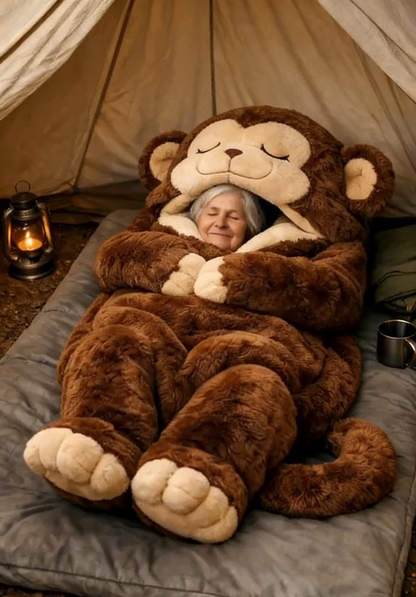 🔥Hot Sale 49% off🌟 Fluffy sleeping bag– Soft, Warm & Purrfectly Cozy😴💤