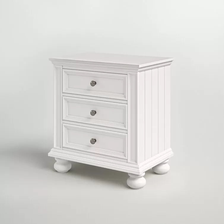 28'' Tall 3 - Drawer Nightstand  Set of 2