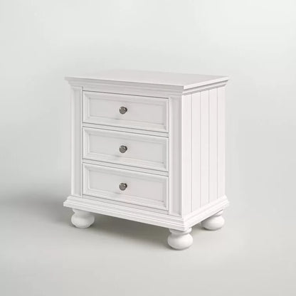 28'' Tall 3 - Drawer Nightstand  Set of 2