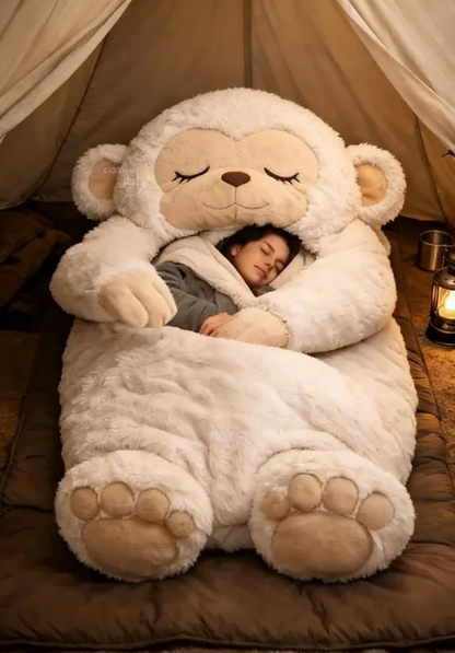 🔥Hot Sale 49% off🌟 Fluffy sleeping bag– Soft, Warm & Purrfectly Cozy😴💤