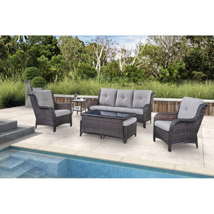 WFSBT 5 - Person Outdoor Seating Group with Cushions