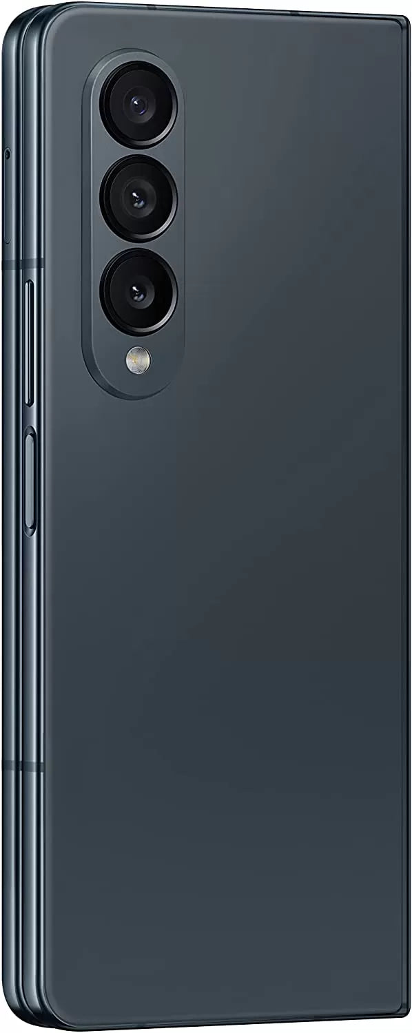 Galaxy Z Fold 4 Cell Phone, Factory Unlocked Android Smartphone, 256GB, Flex Mode, Hands Free Video, Multi Window View, Foldable Display, S Pen Compatible, US Version, 2022, Beige