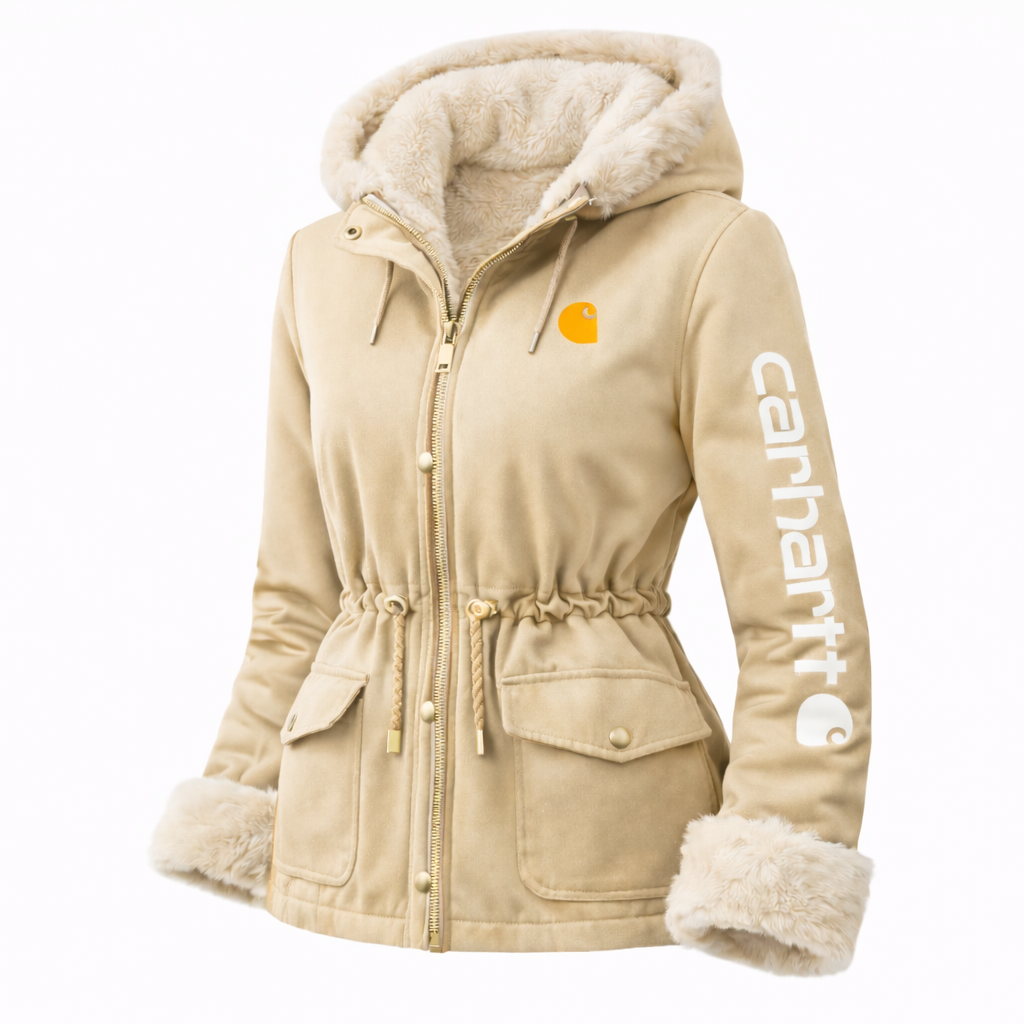 🔥𝗖𝗹𝗲𝗮𝗿𝗮𝗻𝗰𝗲 𝗦𝗮𝗹𝗲🌟Women's Hooded Sherpa Lined Jacket