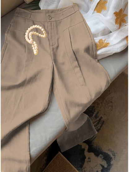 🔥Summer Arrivals🌟Women's Casual Tencel Linen Pants