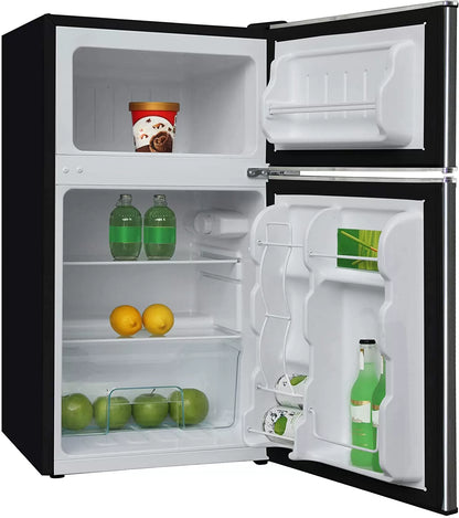 Frigidaire EFR451 2 Door Refrigerator/Freezer, 4.6 cu ft, Platinum Series, Stainless Steel, Double