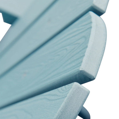 Ovios  Rocking Adirondack Chair 2-Piece Waterproof Plastic Frame