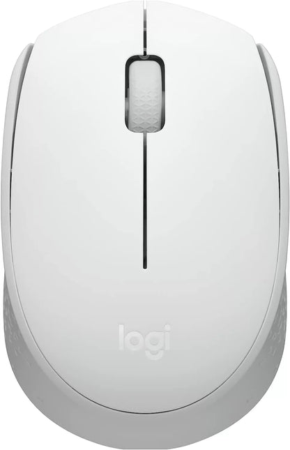Logitech M170 Wireless Mouse for PC, Mac, Laptop, 2.4 GHz with USB Mini Receiver, Optical Tracking, 12-Months Battery Life, Ambidextrous - Blue Grey