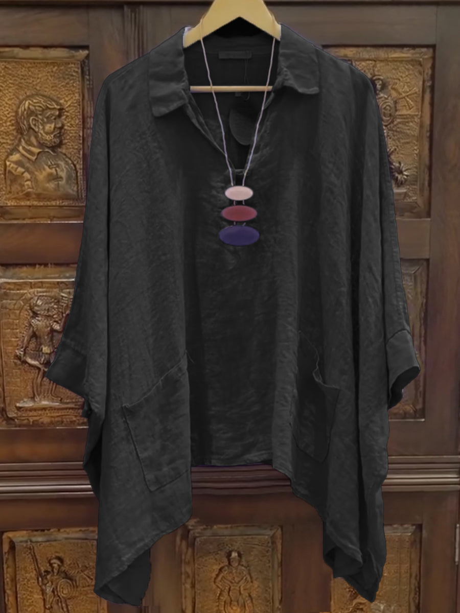 🔥Summer Arrivals🌟Women's Casual Cotton And Linen Shirt