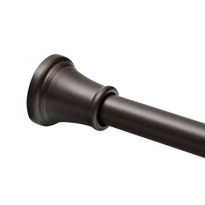 Utopia Alley Adjustable 72-Inch Shower Curtain Tension Rod - Rust-Proof Aluminum with Rubber End Cap, No Drill Installation