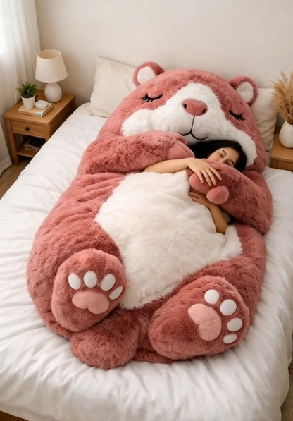 🔥Hot Sale 49% off🌟 Fluffy sleeping bag– Soft, Warm & Purrfectly Cozy😴💤