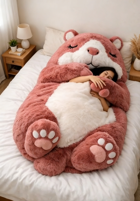 🔥Hot Sale 49% off🌟 Fluffy sleeping bag– Soft, Warm & Purrfectly Cozy😴💤