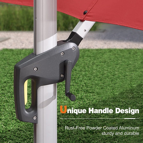 ⚡Clearance Sale☔Solar-powered LED parasol