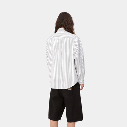 NMLinus Stripe Shirt | Black