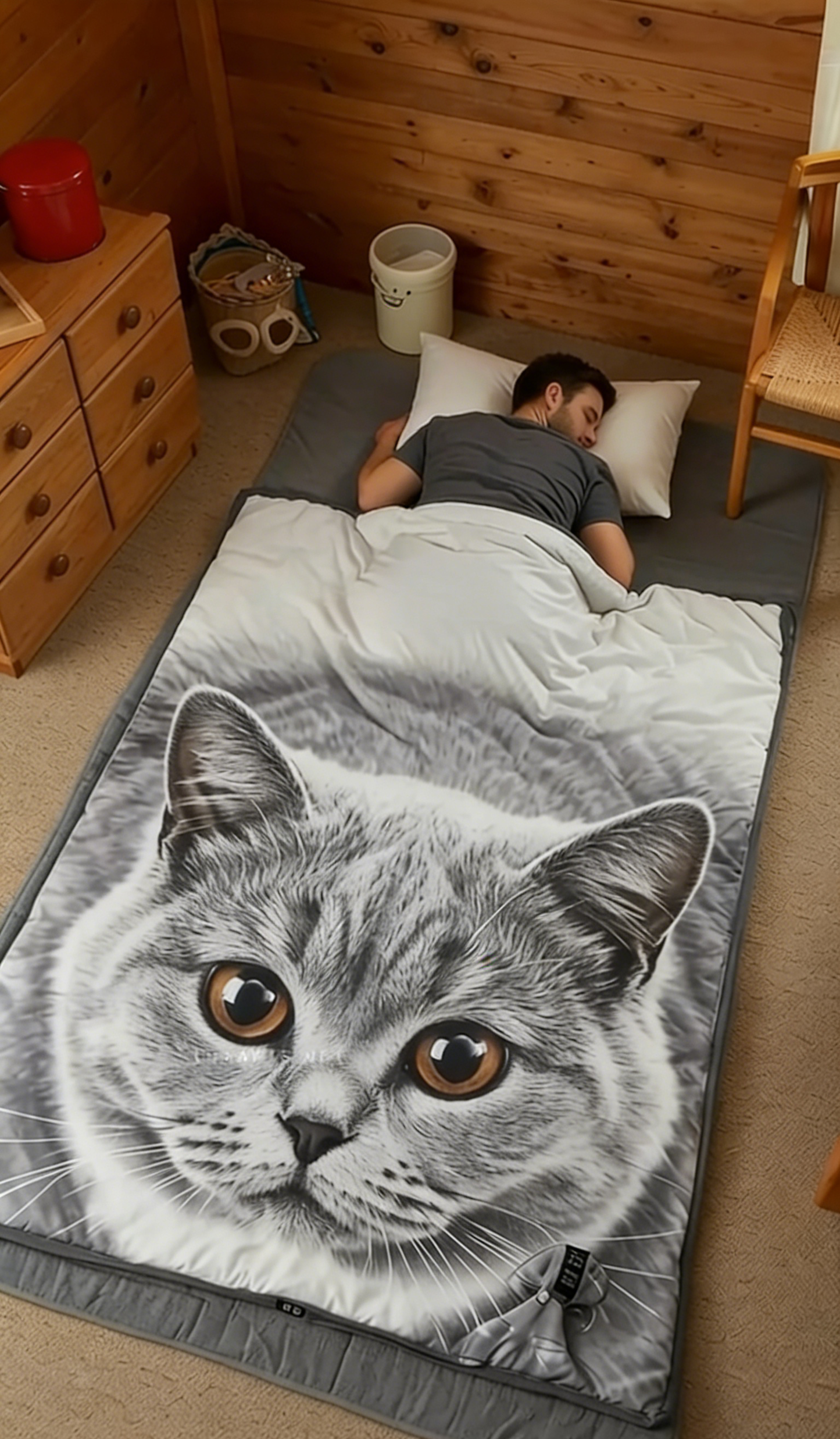 🎁Treat Yourself: 49% OFF Luxury!🎁 Wrap Up in Our Insanely Soft Fluffy Sleeping Bag! 🛌💎