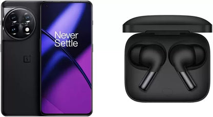 OnePlus 11 5G | 16GB RAM+256GB | Dual-SIM | Titan Black | US Factory Unlocked Android Smartphone | 5000 mAh battery | 80W Fast charging | Hasselblad Camera | 120Hz Fluid Display | 4nm Processor