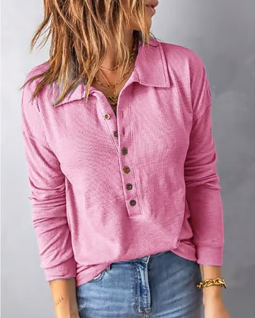 🔥Summer Arrivals🌟Women's Cotton V-Neck Comfortable Shirt