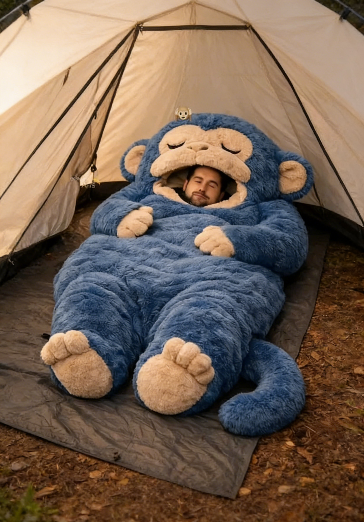 🔥Hot Sale 49% off🌟 Fluffy sleeping bag– Soft, Warm & Purrfectly Cozy😴💤