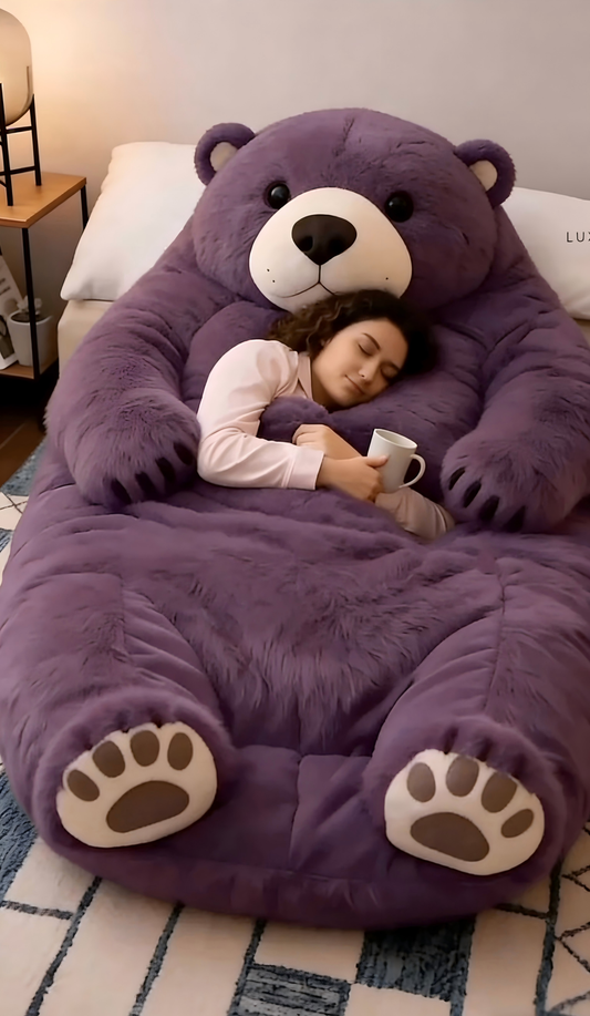 🔥Hot Sale 49% off🌟 Fluffy sleeping bag– Soft, Warm & Purrfectly Cozy😴💤
