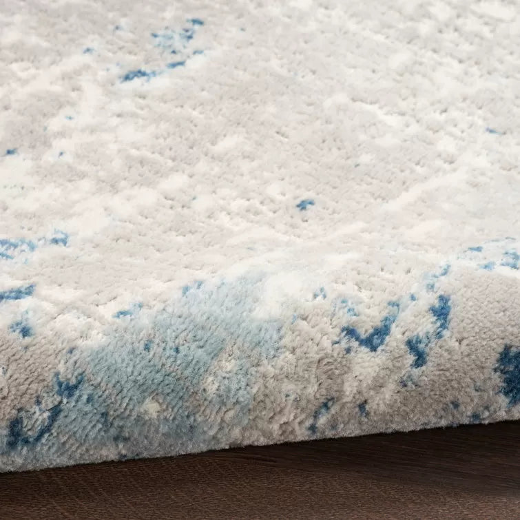 Addie Slate Gray/Light Beige/Ivory Rug