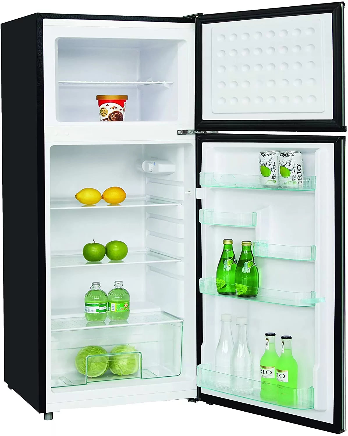 Frigidaire EFR451 2 Door Refrigerator/Freezer, 4.6 cu ft, Platinum Series, Stainless Steel, Double