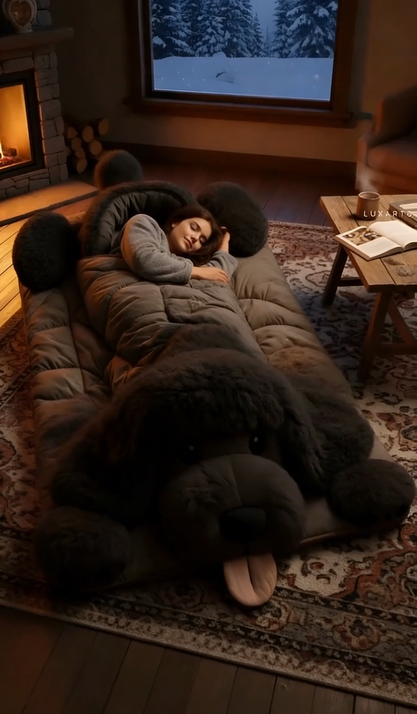 🔥HOT DEAL: 49% OFF!🔥 Wrap Yourself in Warmth with Our Dreamy Fluffy Sleeping Bag! ❄️➡️🌞